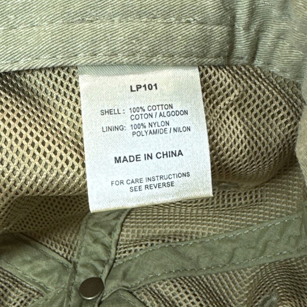 Jekyll Island Georgia NWOT Olive Green Strapback Hat Adams Leather Strap Dad Cap - Picture 7 of 10